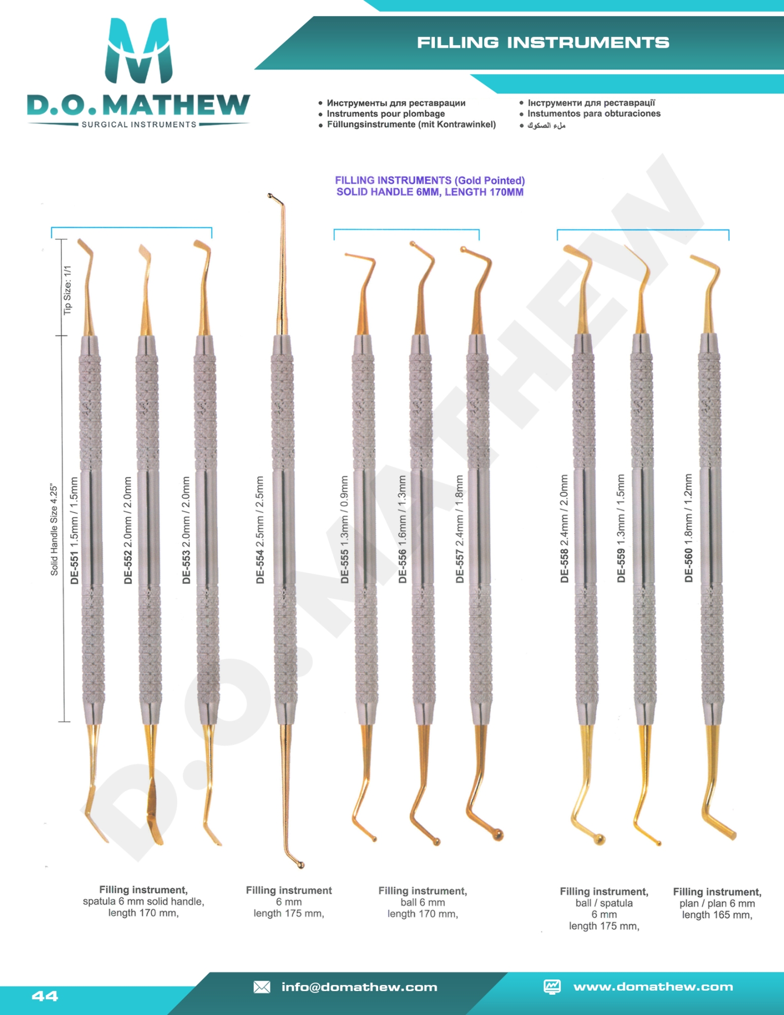  Diagnostic, Probes, Scalers, Filling & Laboratory Instruments